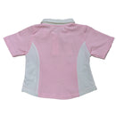 Pink Black White Pique Color Block Sets Pale Pink-4