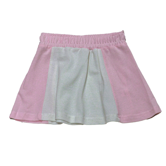 Pink Black White Pique Color Block Sets Pale Pink