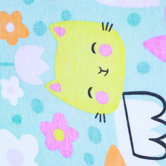 Blue All Over Print T Shirt