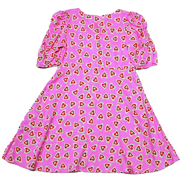 Viscose Shirt Aop Dress