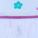 White Mini All Over Print Dress-2