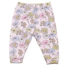 Pink All Over Print Pyjama Set Pale-3