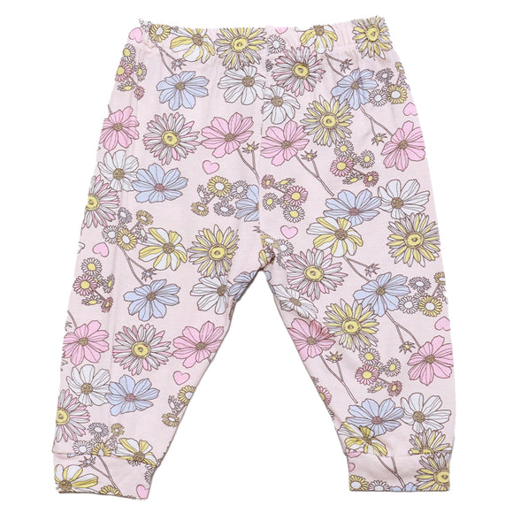 Pink All Over Print Pyjama Set Pale