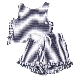 Peach Stripes Set Pale