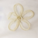 Ivory All Over Flower Patch Work Dress Ivory-2