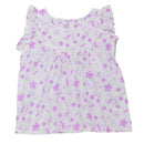 White Butterfly Print Set White-2