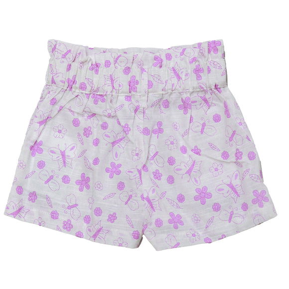 White Butterfly Print Set White