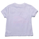 White Flower Print T Shirt-2