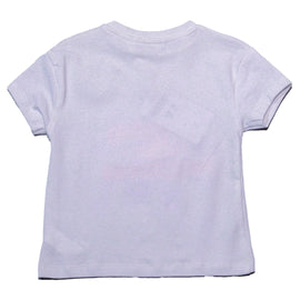 White Flower Print T Shirt - 0