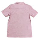 Dusty Pink Embroidery Shirt Pale-3