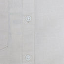 Beige Mandarin Collar Long Sleeve Shirt-2