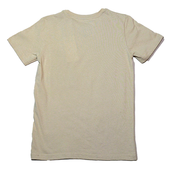 Beige Ape Face Emboss Tee
