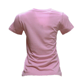 Mauve Butterfly Printed T Shirt - 0