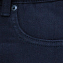 Black 5 Pocket Belted Denim Shorts-2