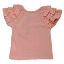 Peach Tropical Placememnt Print Set Orange-4