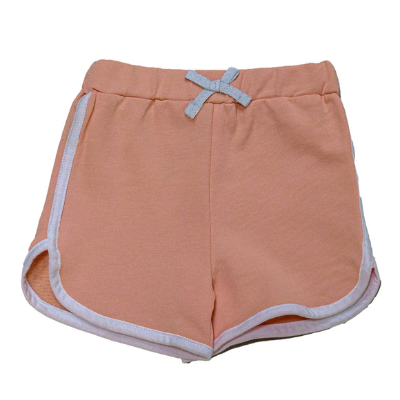 Peach Tropical Placememnt Print Set Orange