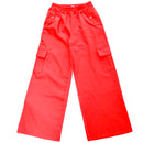 Red Cargo Pants Red-1