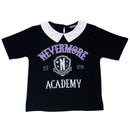 Black Collared Top Wednesday Black-1