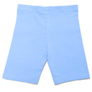 Black/Lt Blue 2Pcs Pack Cycling Shorts Assorted-5