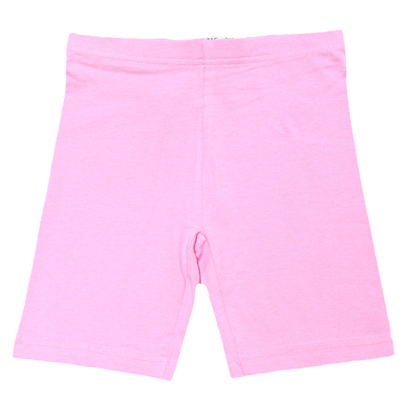 Lt Pink/Grey Melange 2Pcs Pack Cycling Shorts Assorted