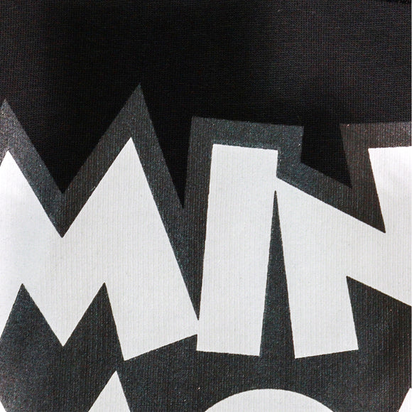 Black Fruit Basket Oversize Tees