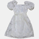 White Organza Dress-3
