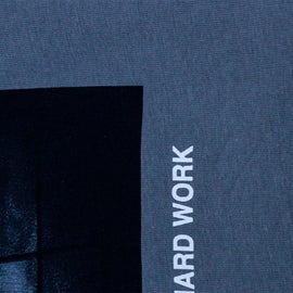 Dark Grey Cheetah Emboss Animal Print Tee Dark - 0