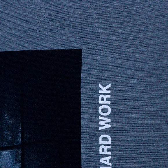 Dark Grey Cheetah Emboss Animal Print Tee Dark