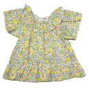 White Floral Aop Blouse-3