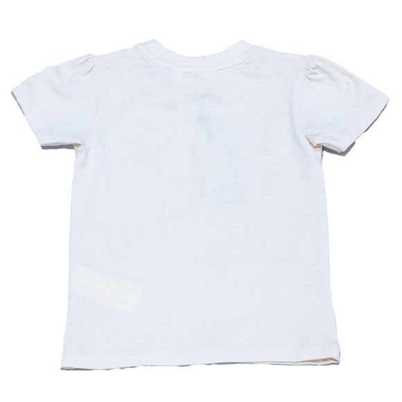 Beige Sequins Aop T Shirt