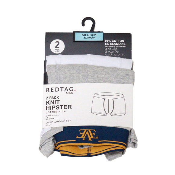 Light Grey White 2 Pack Hipster A