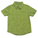 Green Aop Croc Short Sleeve Shirt-1