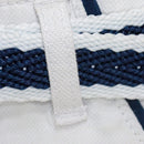 White Chino Shorts With Belt-2