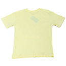 Yellow Girly Print Oversize Tee With Rhinestones-3