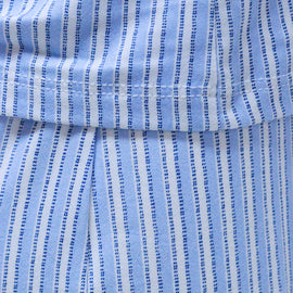 Blue Poly Spandex Table Pj Set - 0