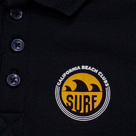 Black Chest Logo Polo - 0