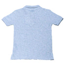 Light Grey Chest Logo Polo-3