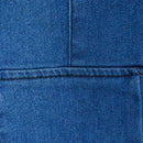 Light Wash Cargo Knitted Jogger Denim Light-2