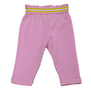 Pink Cut And Sew T Shirt And Trouser Set Pale Pink-4