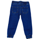 Stone Wash Elasticated Waist Jean-3