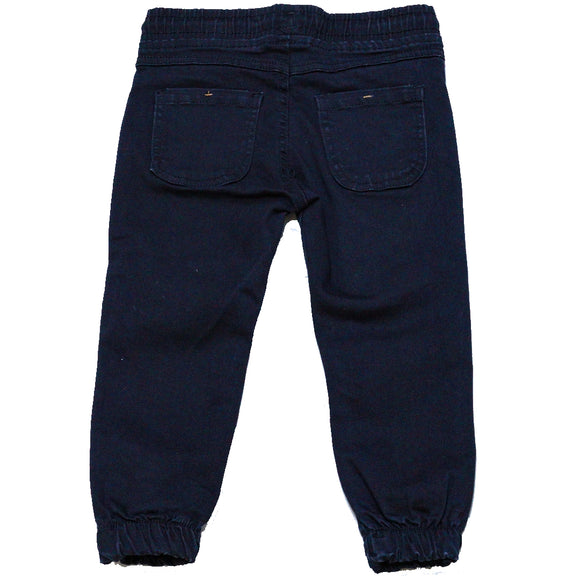 Black Elasticated Waist Jean