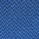 Navy Herringbone Polo-3