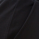 Black Button Detaied Elasticated Waist-2