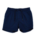 White Henley Tee And Navy Short-3