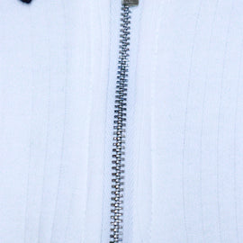 Bjr White Jacquard Polo T Shirt - 0