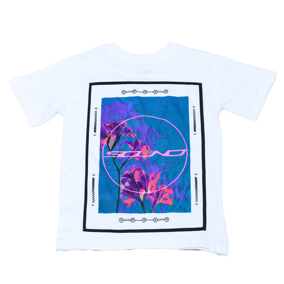 Bjr White T Shirt With Woven Patch