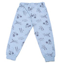 Boys Grey Aop Mickey Nightsuit Mid Grey-5
