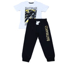Boys White Batman Nightsuit White-1
