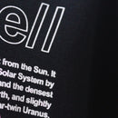 Black Universe Oversized Printed T Shirt Black-3