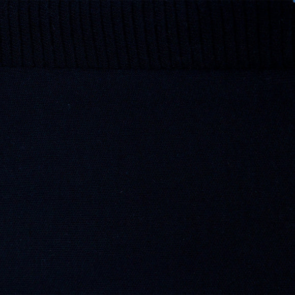 Black Zip Pockt Cut N Sew Track Pant Black